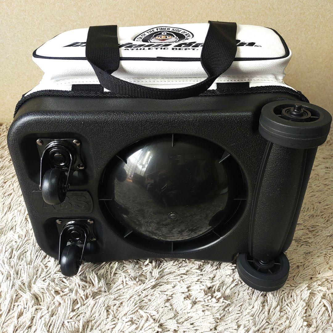 【美品】ABS キャプテンサンタ　ボーリングバッグ　ホワイト　2way コラボ