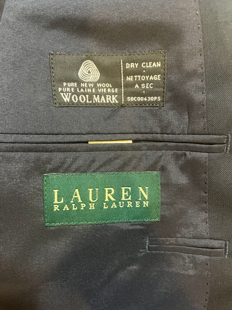 ラルフローレン　テーラードジャケット　ネイビー