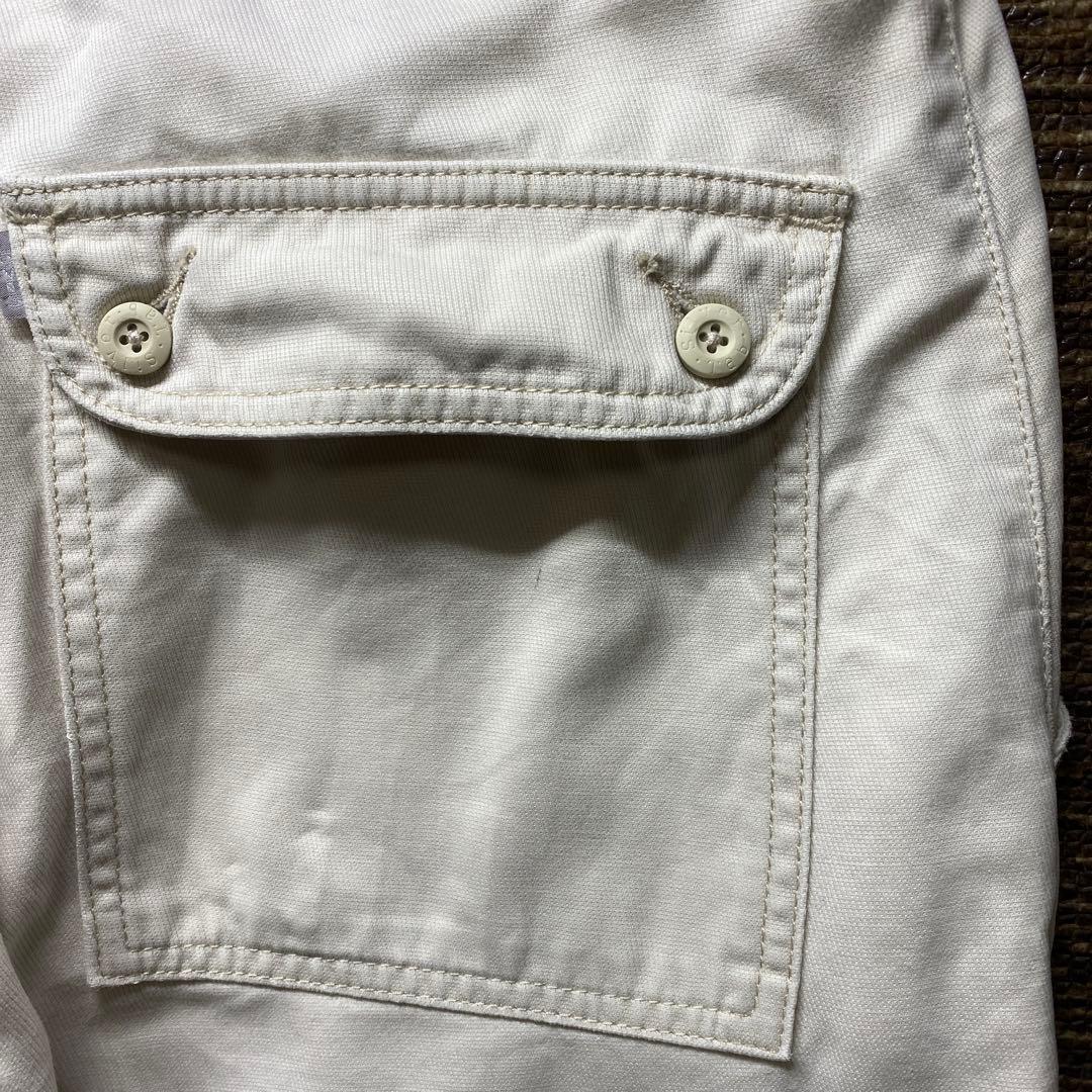 SILVERTAB カーゴパンツ ホワイト　90s 古着　Y2K W34相当