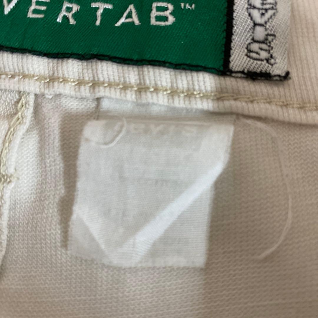 SILVERTAB カーゴパンツ ホワイト　90s 古着　Y2K W34相当