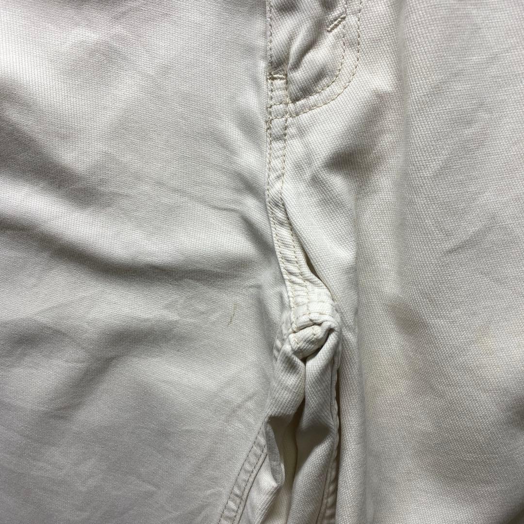 SILVERTAB カーゴパンツ ホワイト　90s 古着　Y2K W34相当