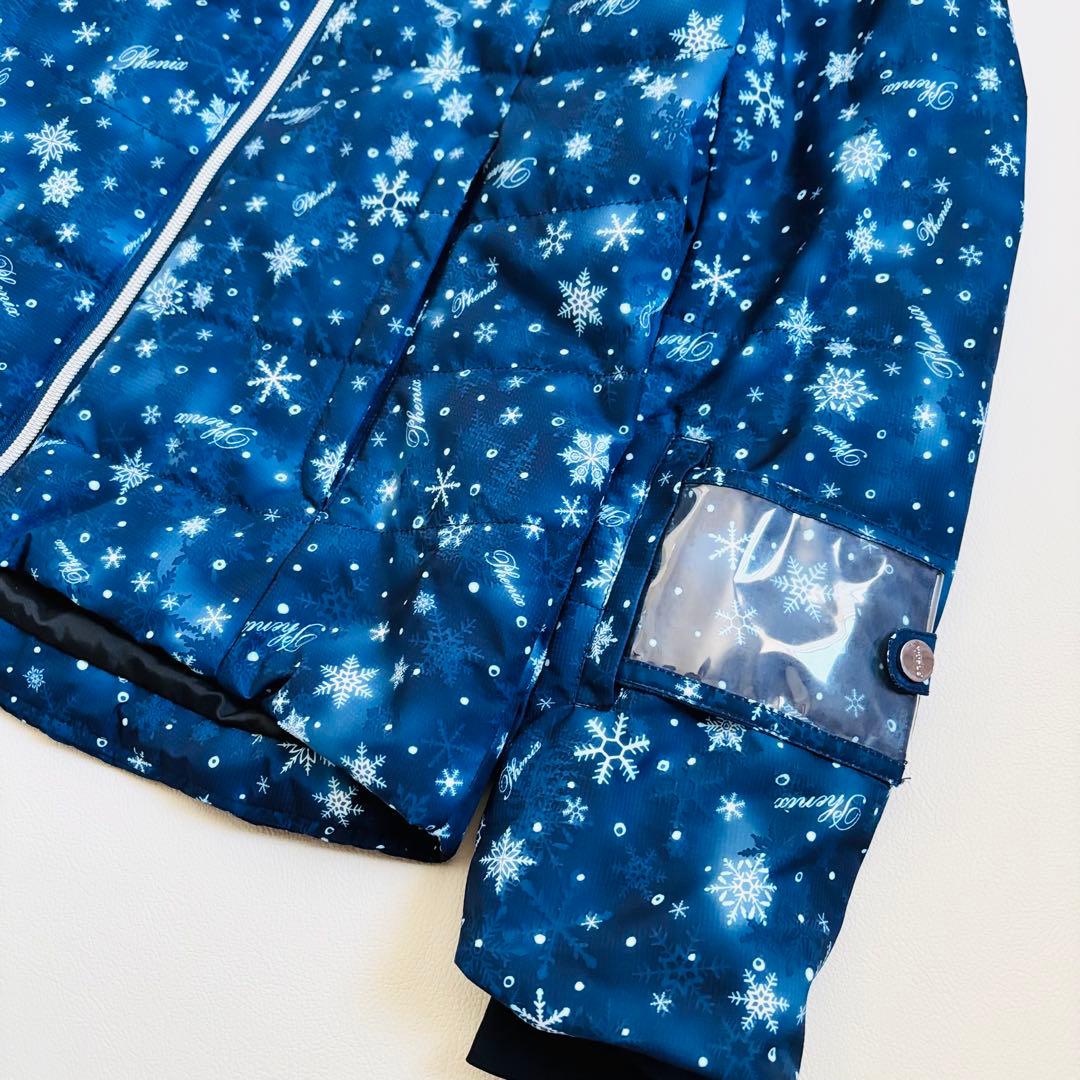 2578【美品】フェニックス スキーウェア レディース ジャケット ファー付き
