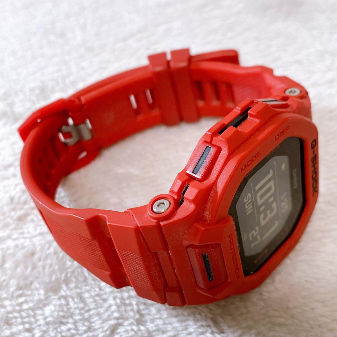 希少 美品　カシオ　G-SHOCK　GBD-200RD-4JF　レッド　限定品