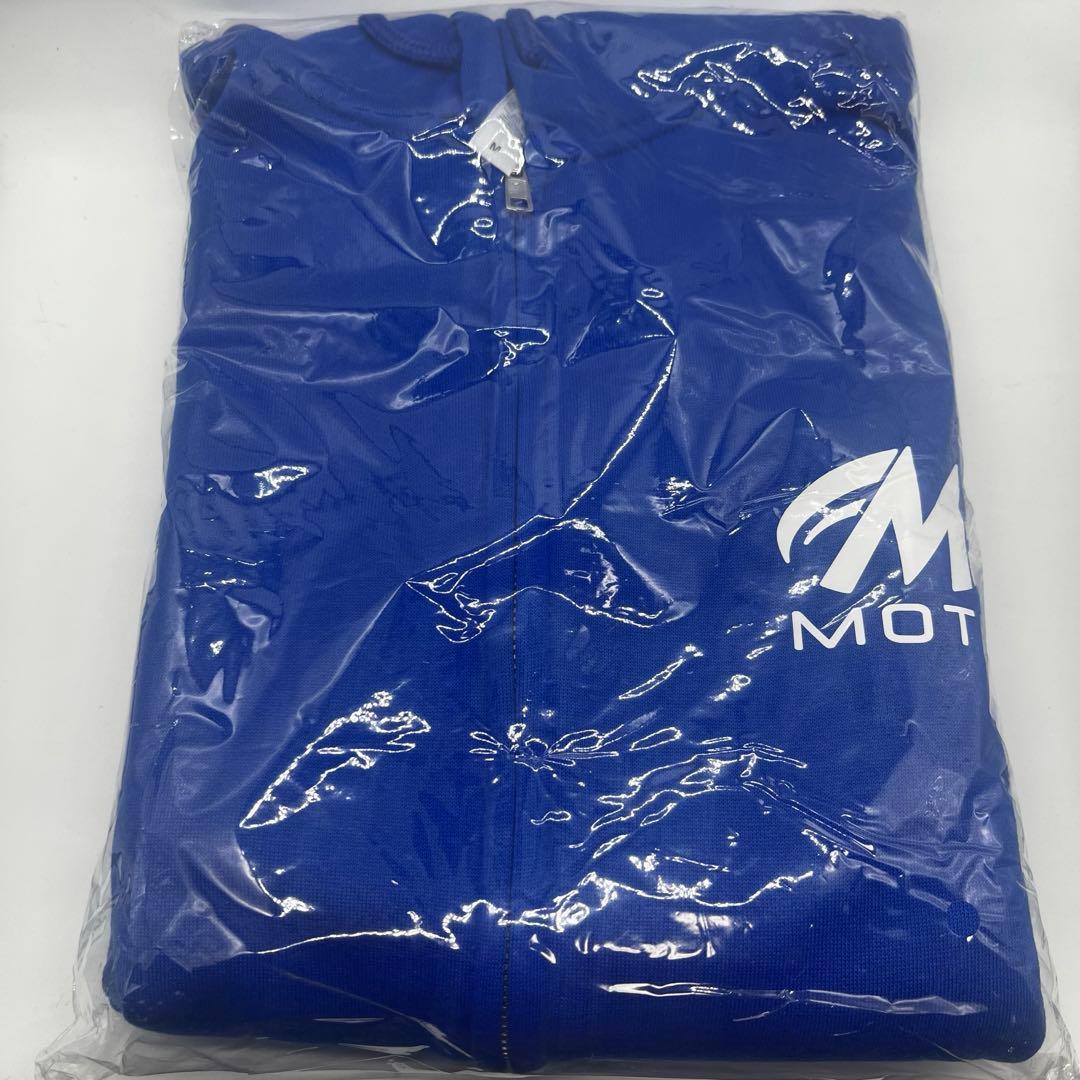 モーティブ 裏起毛 ボウリングパーカー ジップアップ (サイズM)