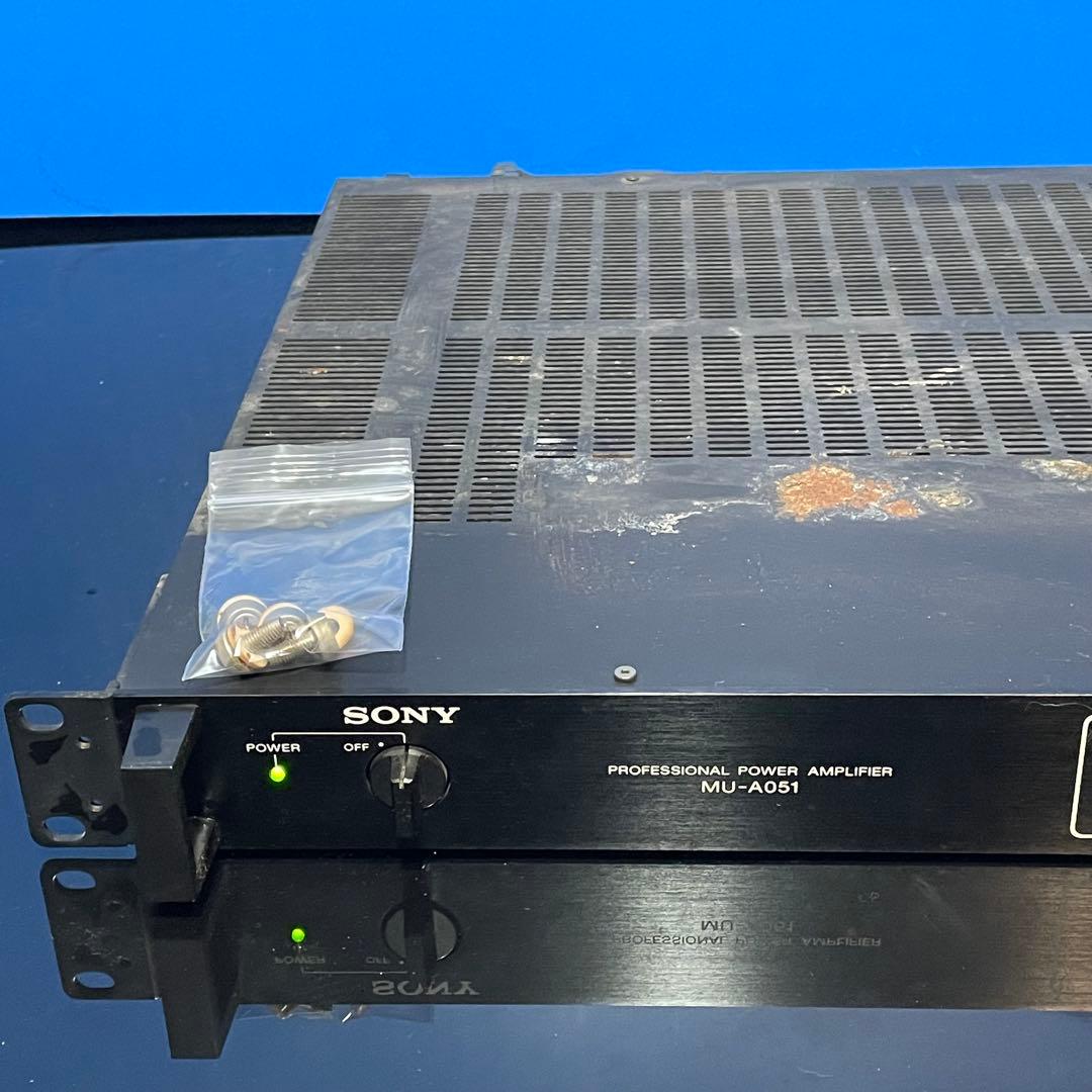SONY パワーアンプ MU-A051 ソニー