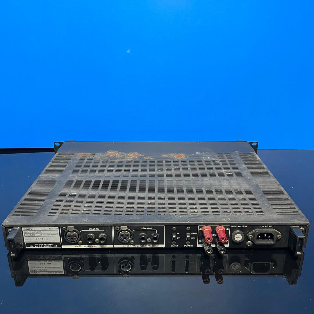 SONY パワーアンプ MU-A051 ソニー
