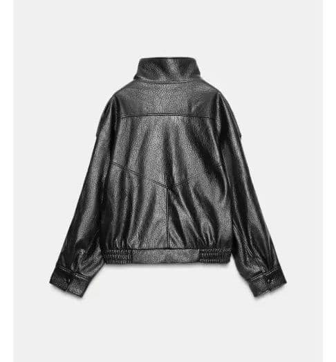 ZARA フェイクレザージャケット Sサイズ