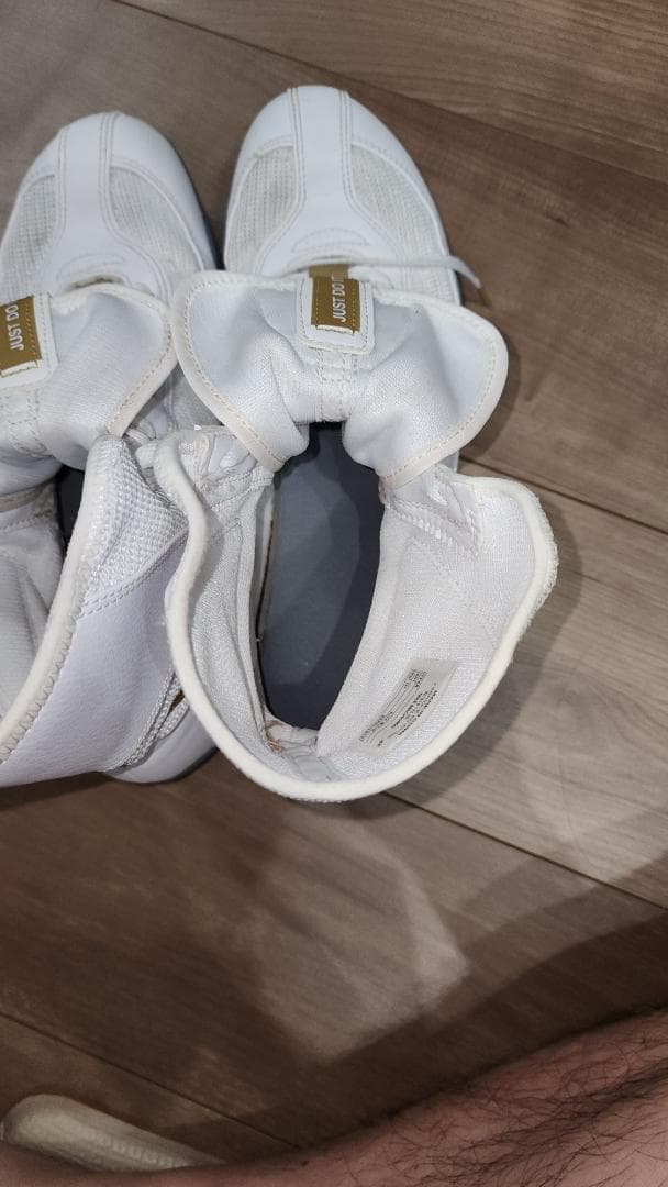 マチョマイ Nike 【ホワイト/ゴールド】27.5㎝