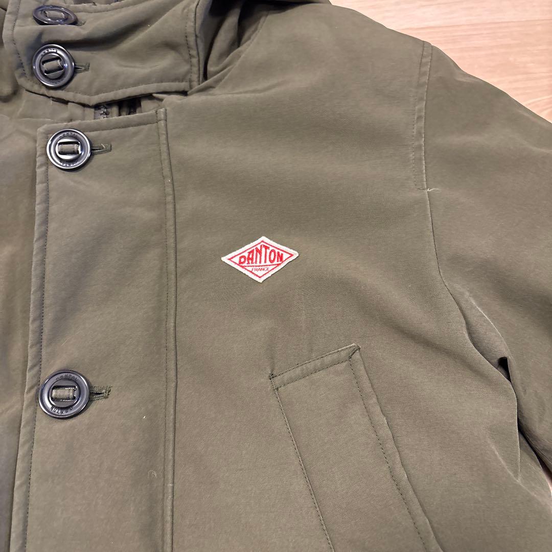 ダントン ダウンジャケット オリーブ カーキ