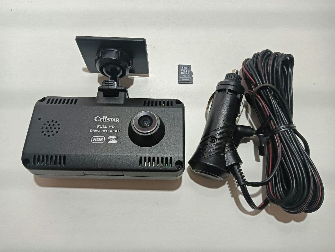 840【作動確認済】セルスター CSD-690FHR 前室内カメラ ドラレコ