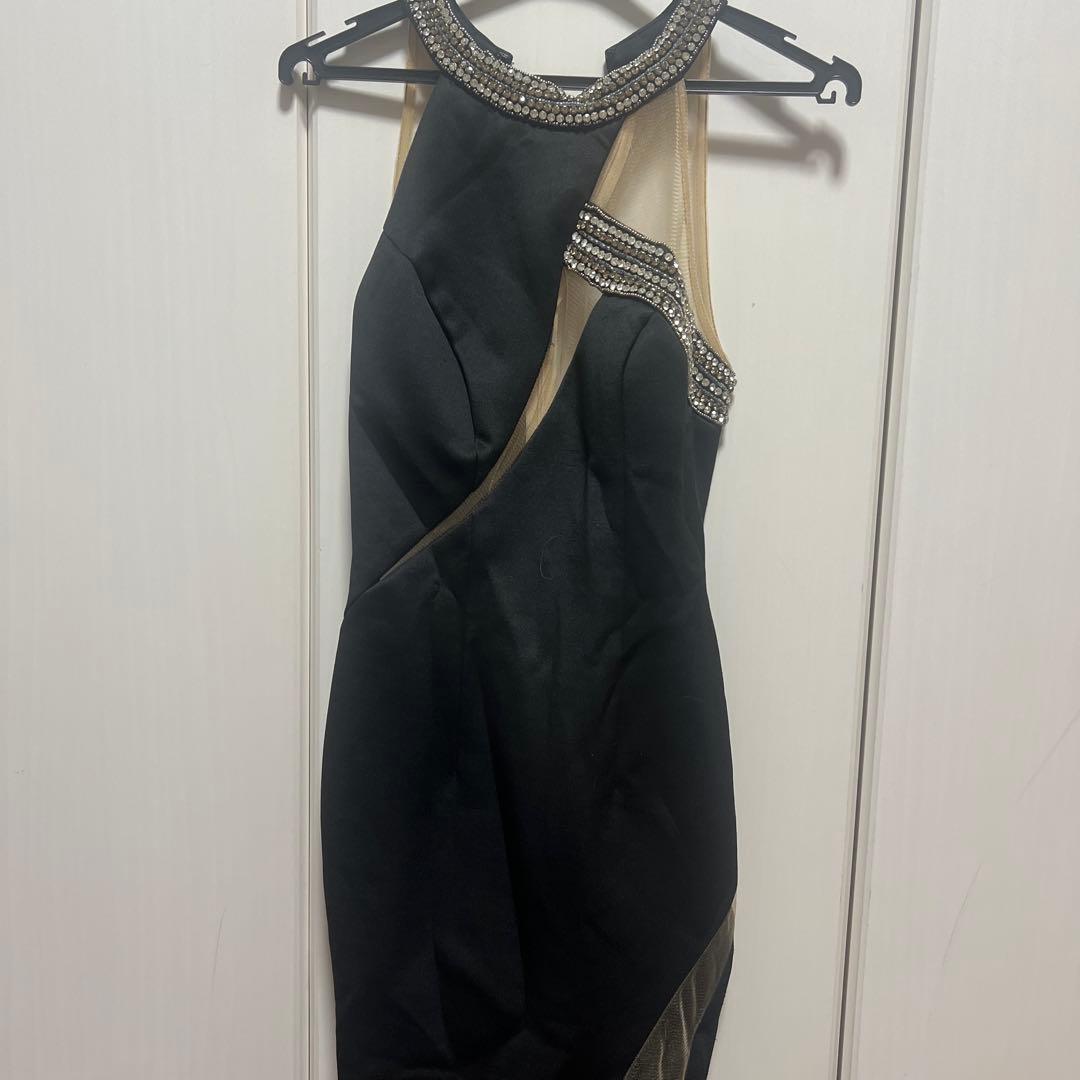 エンジェルR ブラック　キャバドレス XS