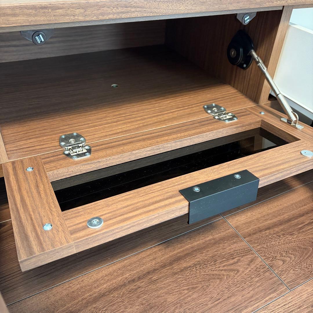 【美品】ニトリ テレビ台　ローボードエトナ140LB MBR