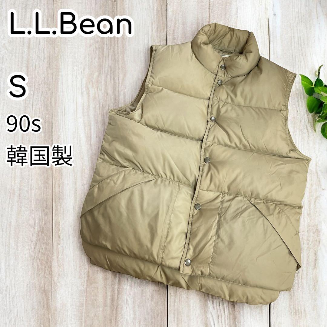 L.L.Bean　90s ダウンベスト　古着　韓国製　S ヴィンテージ