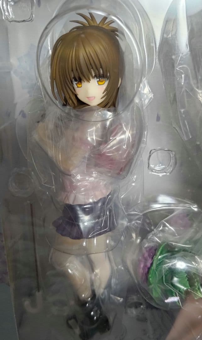 結城美柑 雨傘 1/7 フィギュア 正規品 外箱未開封 とらぶる ダークネス