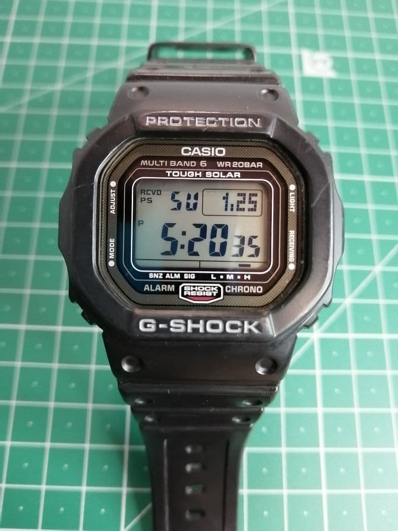 カシオ　G-shock GW-5000 洗浄済み