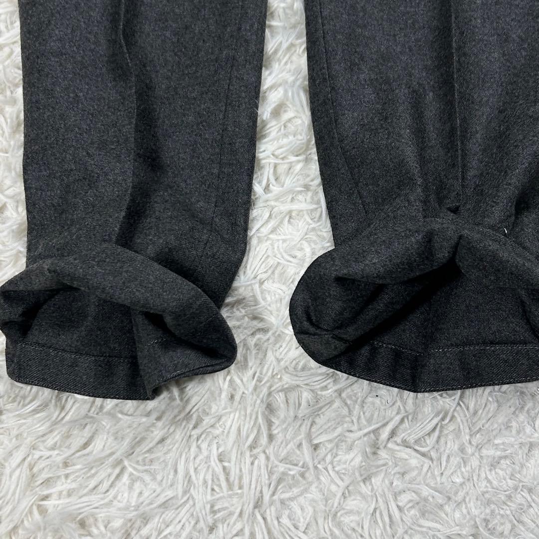 極美品 シップス ロロピアーナ カシミヤ混 スーツ セットアップ グレー 44