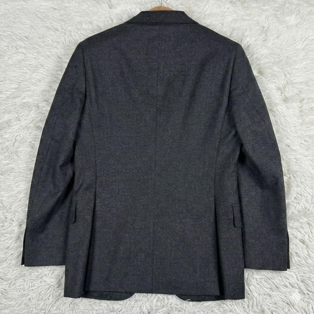 極美品 シップス ロロピアーナ カシミヤ混 スーツ セットアップ グレー 44