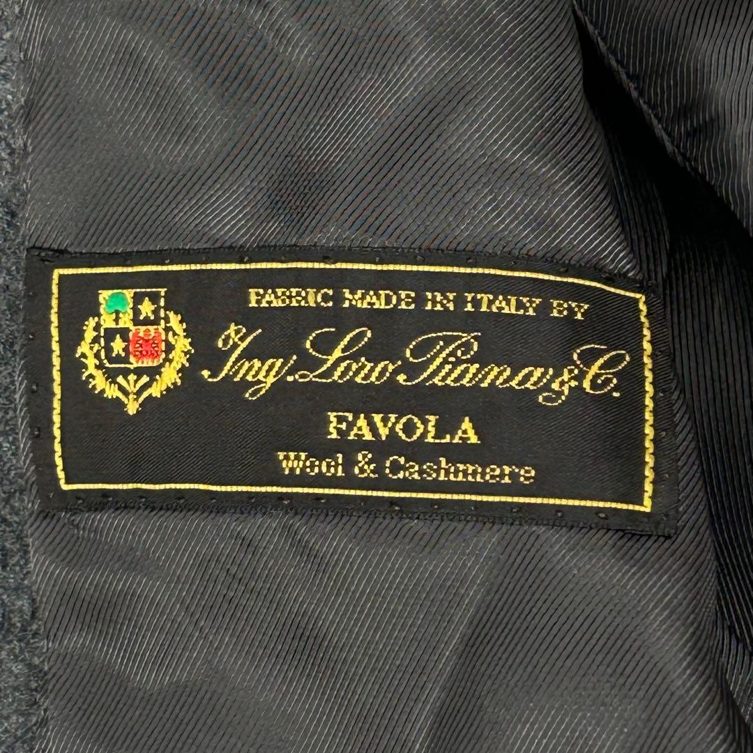 極美品 シップス ロロピアーナ カシミヤ混 スーツ セットアップ グレー 44