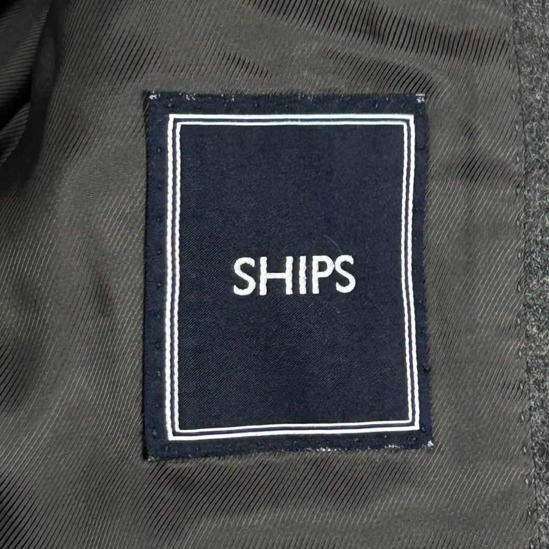 極美品 シップス ロロピアーナ カシミヤ混 スーツ セットアップ グレー 44