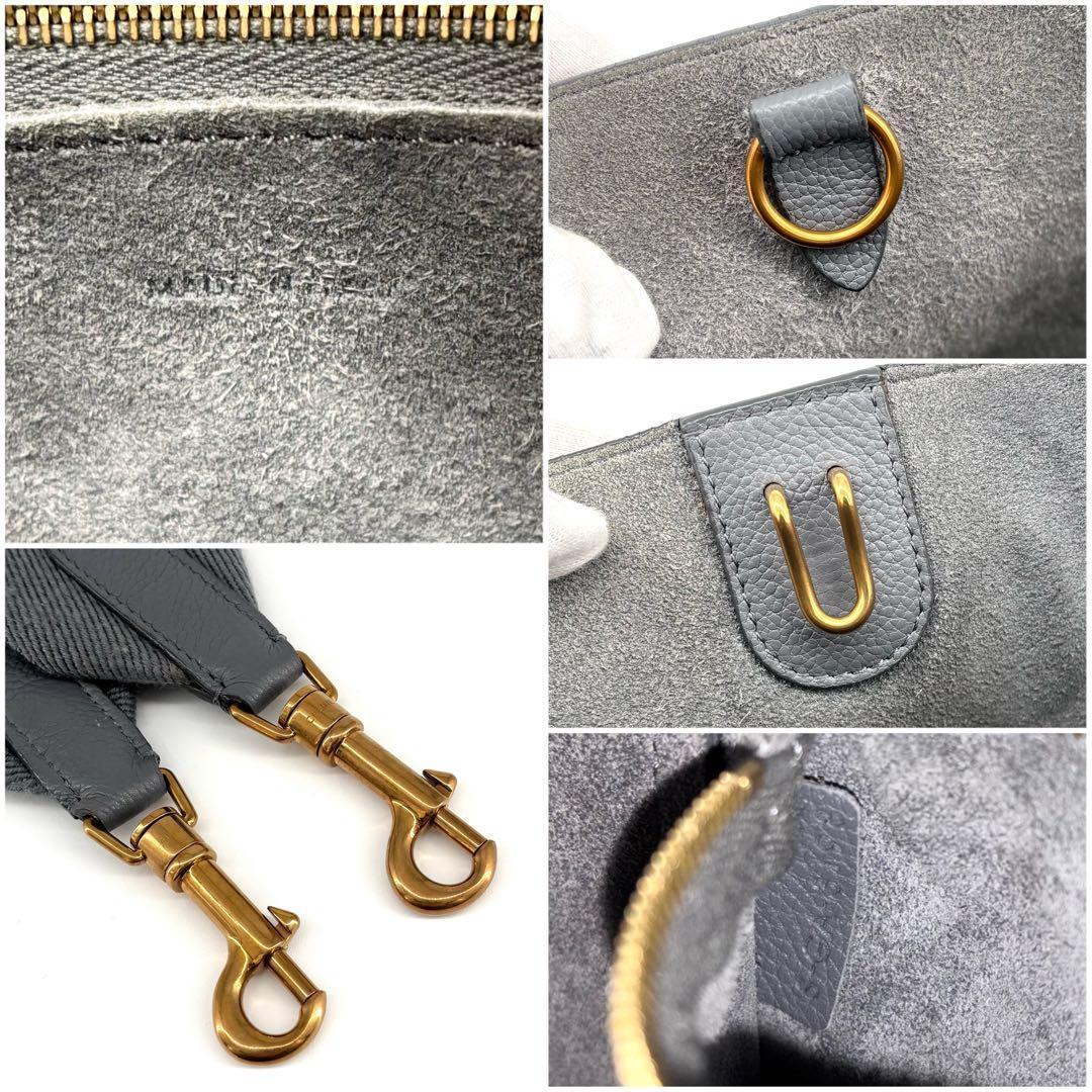 セリーヌ サングルバケット スモール ショルダーバッグ レザー 新ロゴ