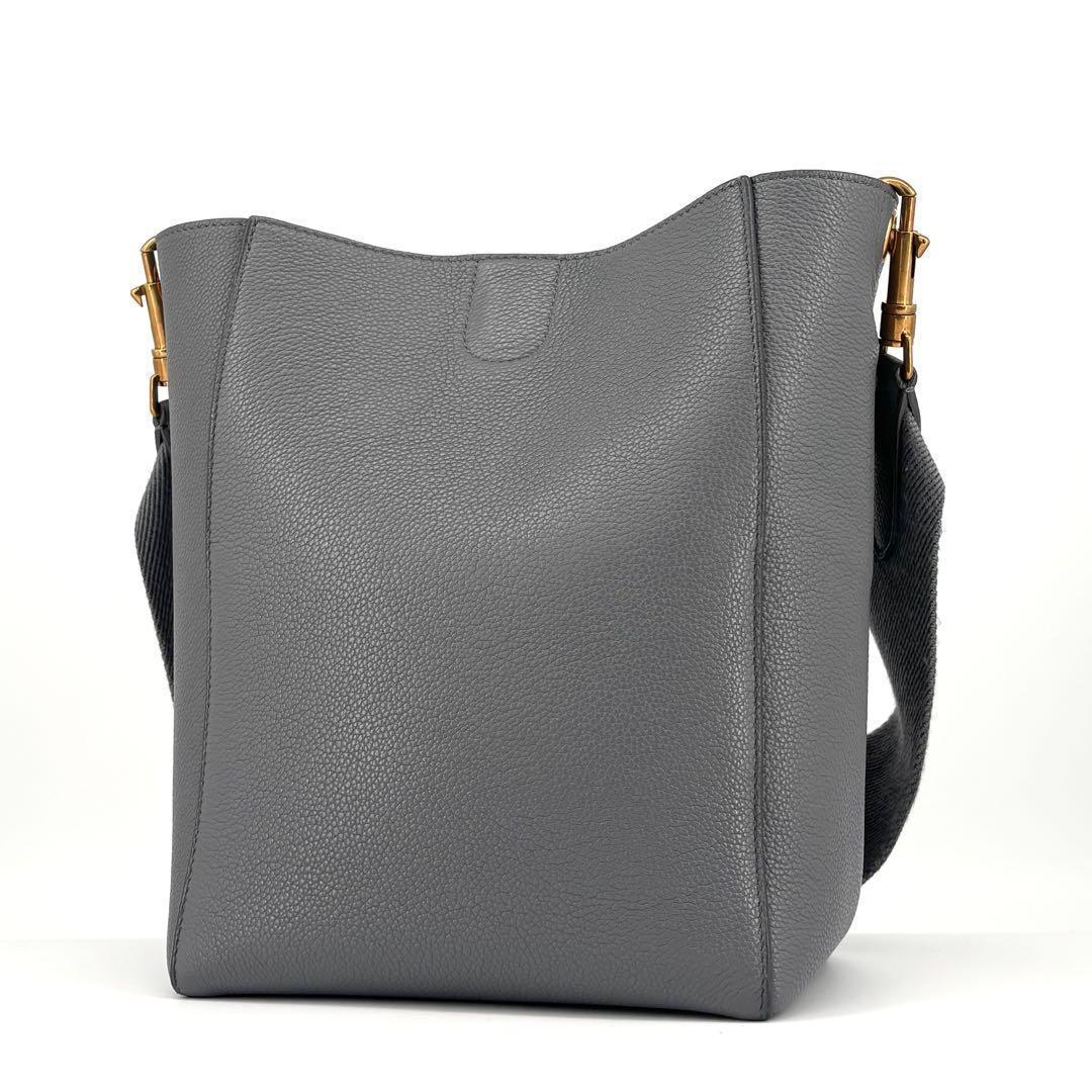 セリーヌ サングルバケット スモール ショルダーバッグ レザー 新ロゴ