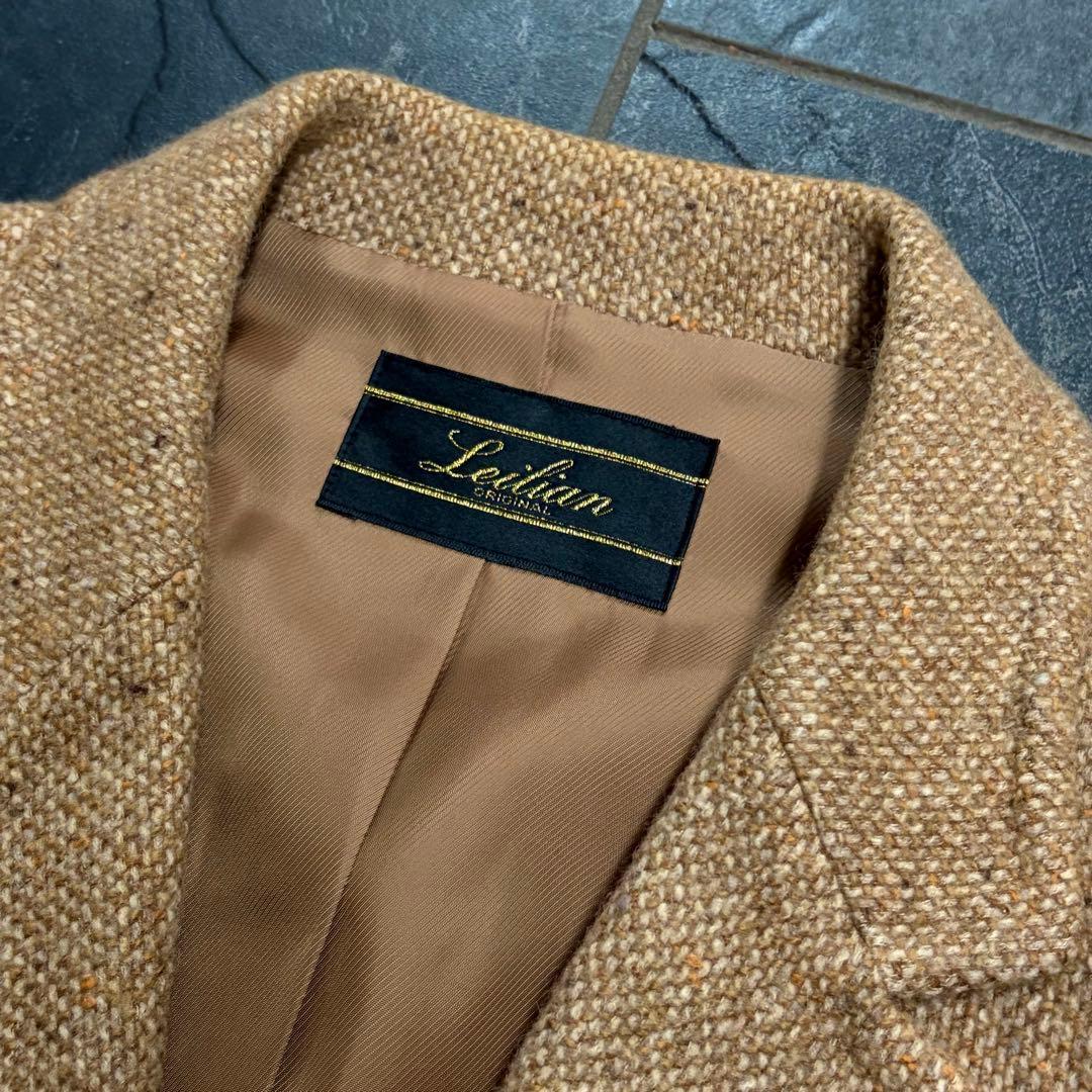 レリアン　カシミヤ100% ゼニア生地使用　テーラードジャケット　ダブルブレスト