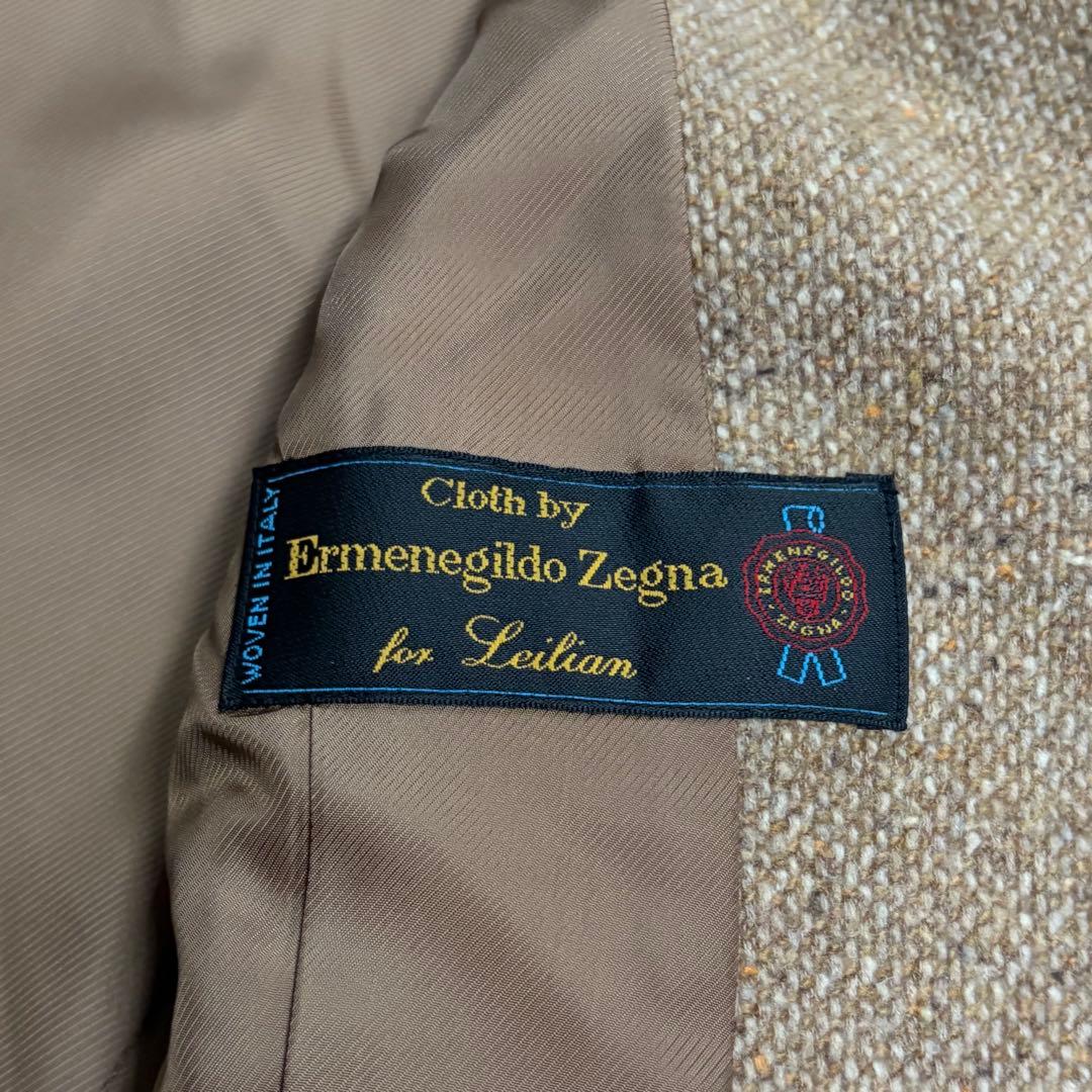 レリアン　カシミヤ100% ゼニア生地使用　テーラードジャケット　ダブルブレスト