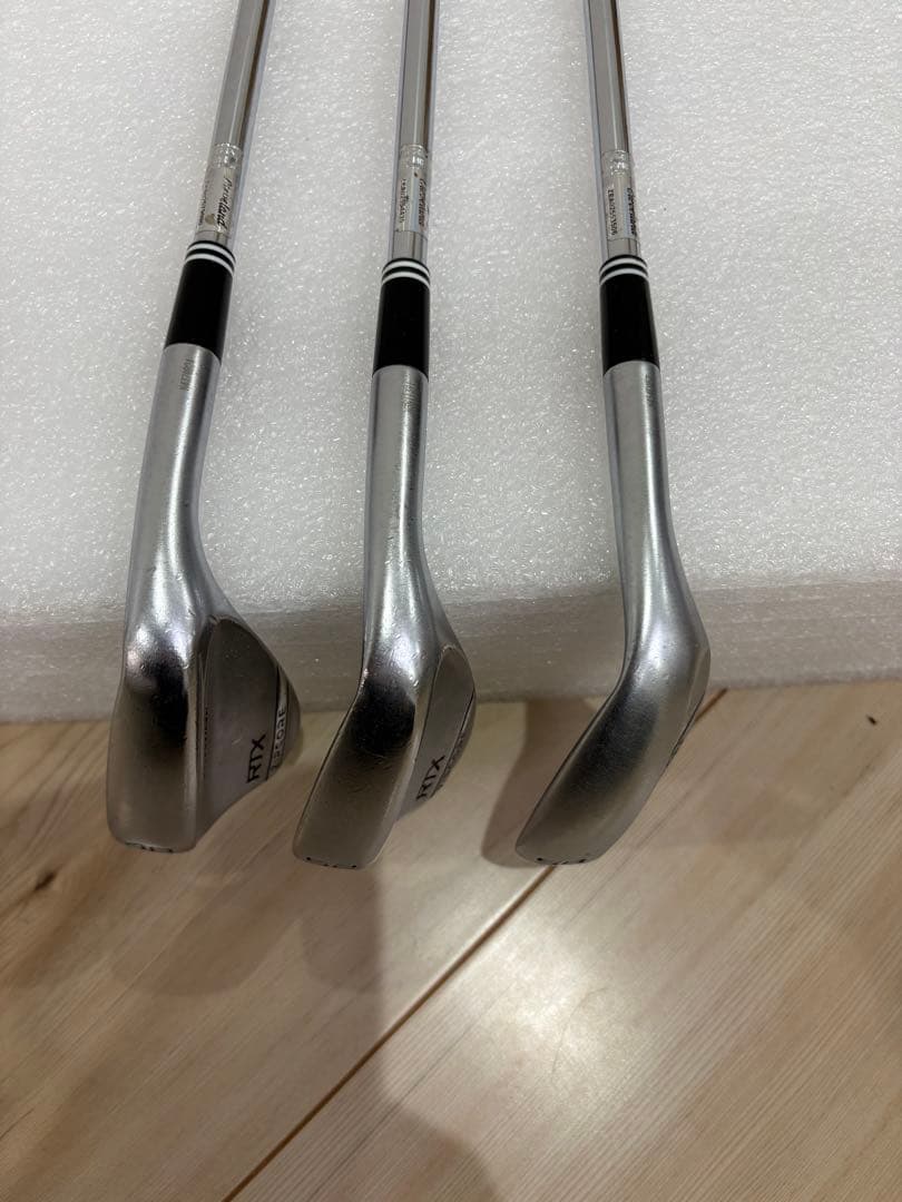 Cleveland RTX ・ウェッジ、48度、52度、58度のロフト角中古品