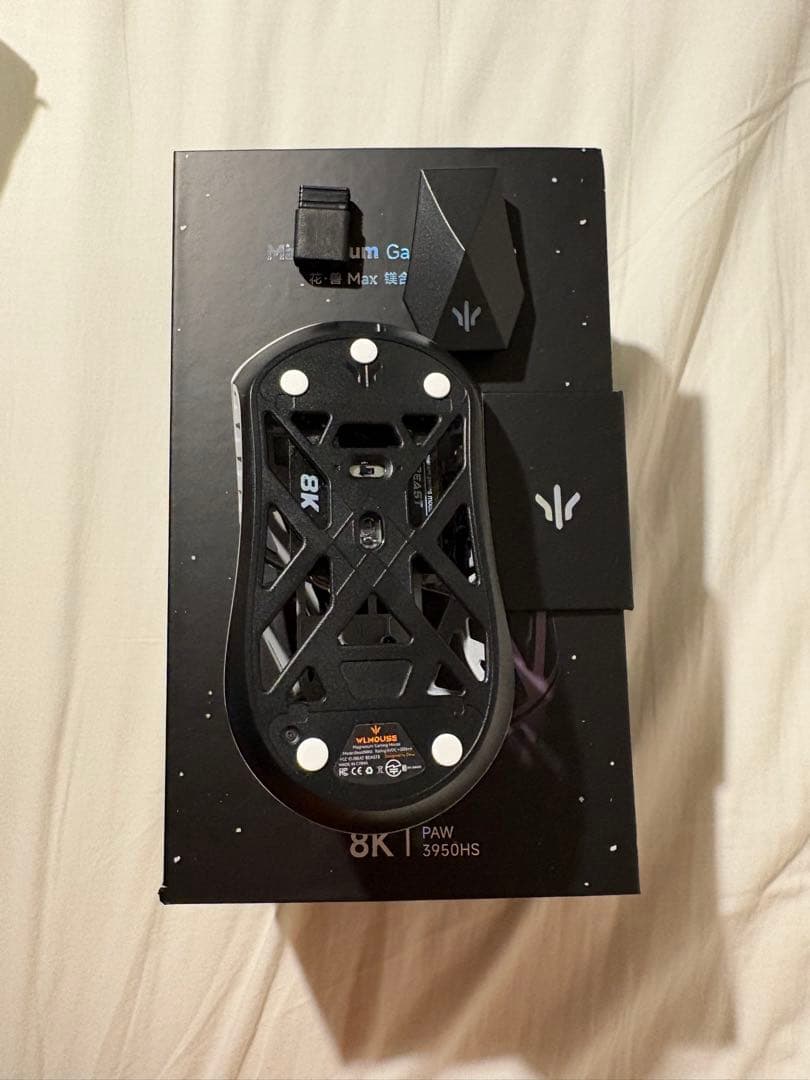 WLMOUSE Beast X Max ゲーミングマウス　8Kポーリングレート