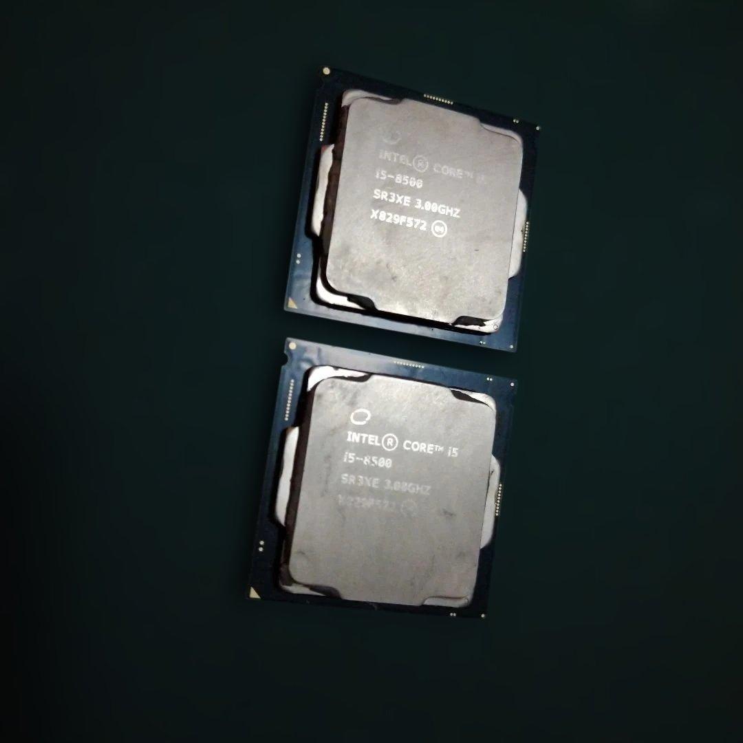 Intel Core i5-8500 CPU 3.00GHz 2枚