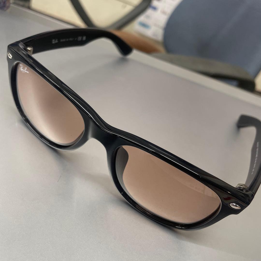 レイバン　ニューウェイファーラー　クリアピンク