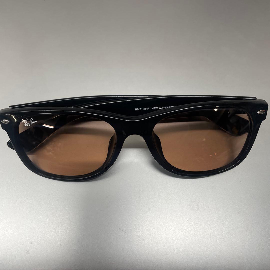 レイバン　ニューウェイファーラー　クリアピンク