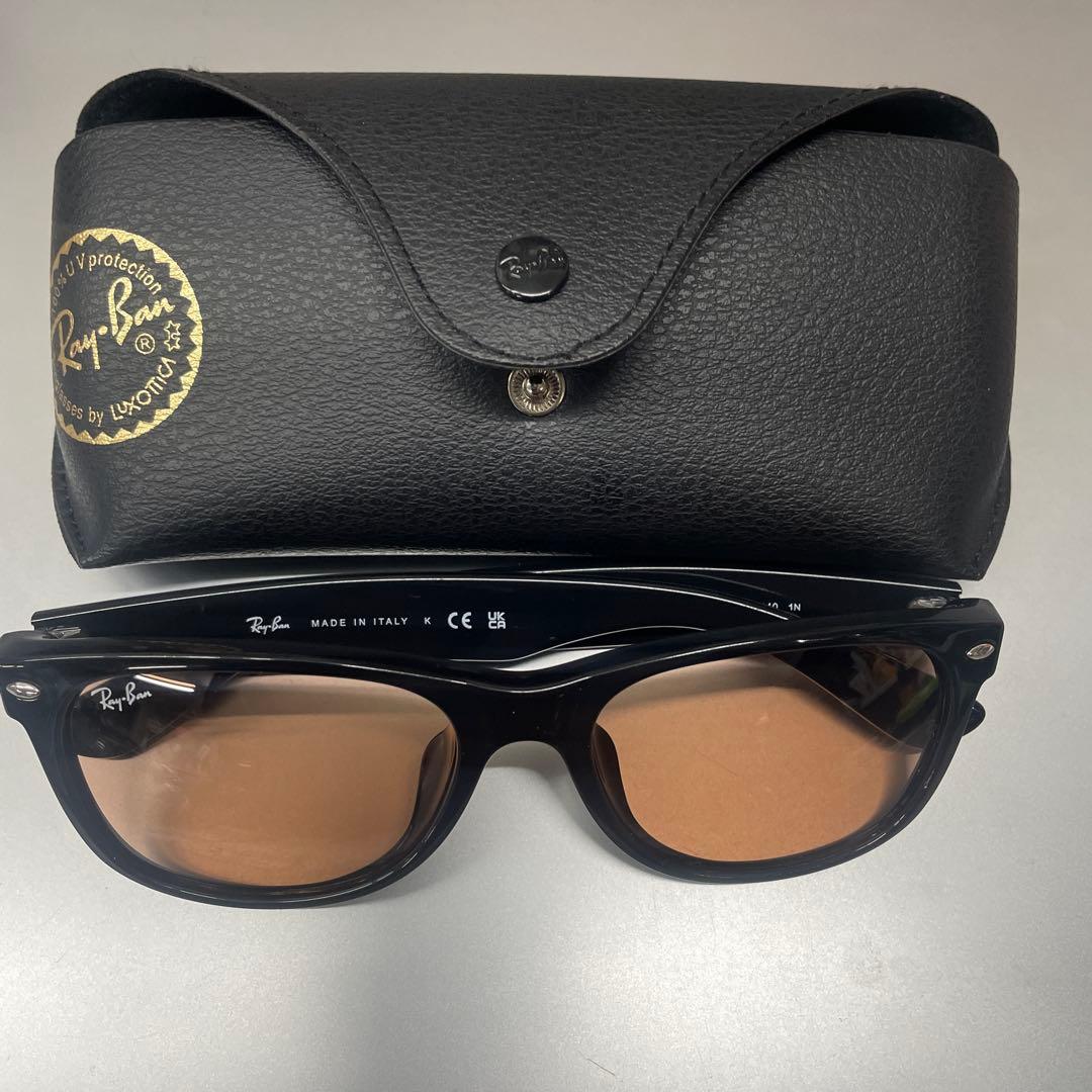 レイバン　ニューウェイファーラー　クリアピンク