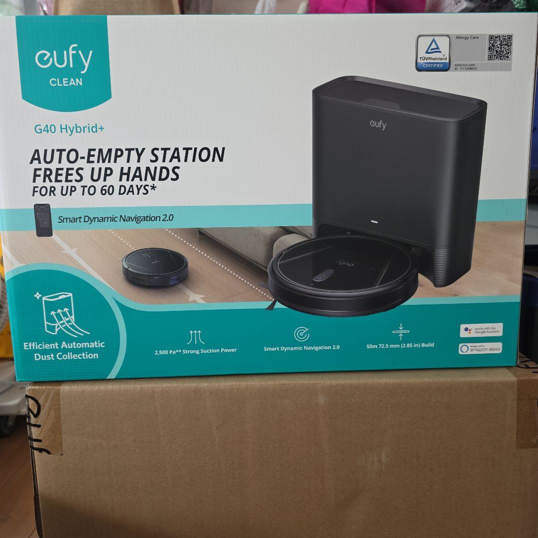Eufy G40 Hybrid+　ロボット掃除機