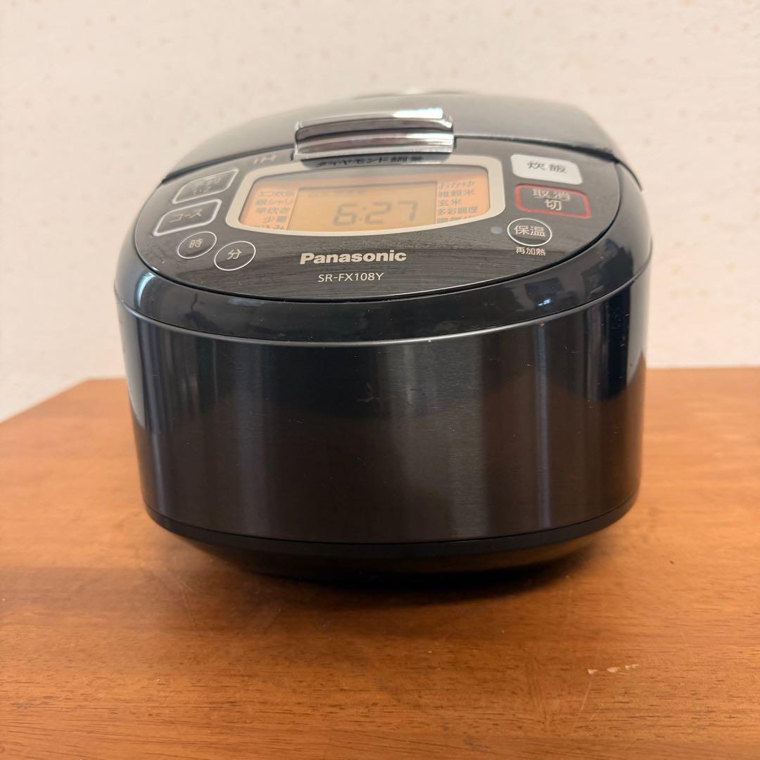 ● 美品 パナソニック IH炊飯器 SR-FX108Y 5.5合炊き
