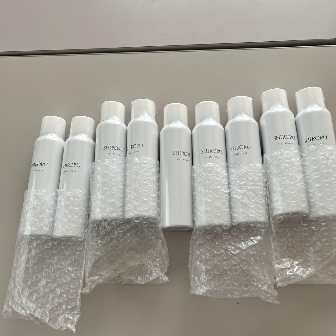SHIRORU クリスタルホイップ 120g ９本