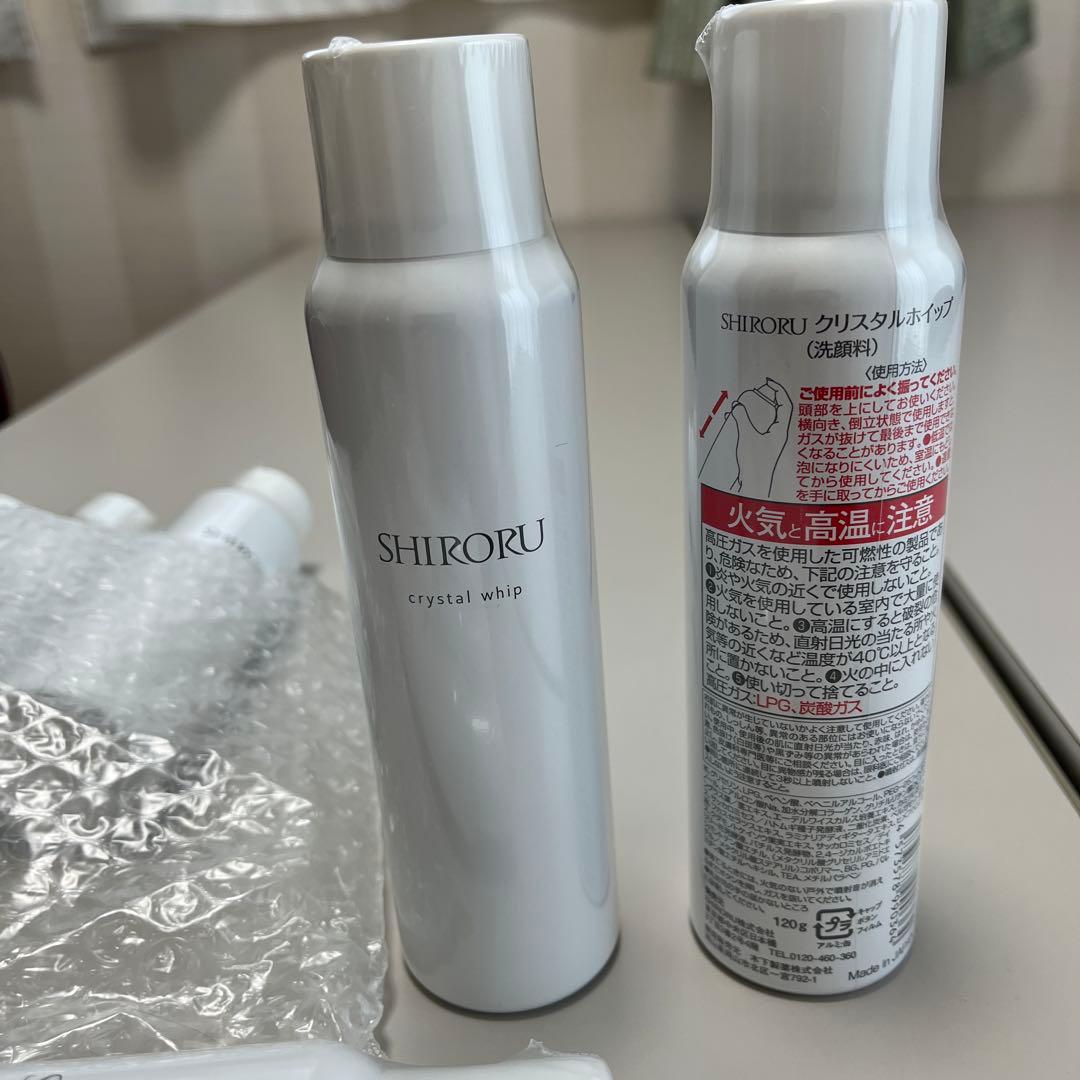 SHIRORU クリスタルホイップ 120g ９本
