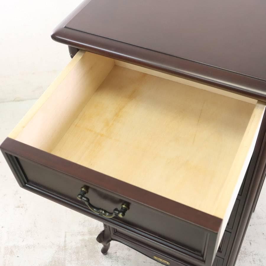 東海家具 Sri Tokai 5段チェスト 高さ90cm アンティーク調