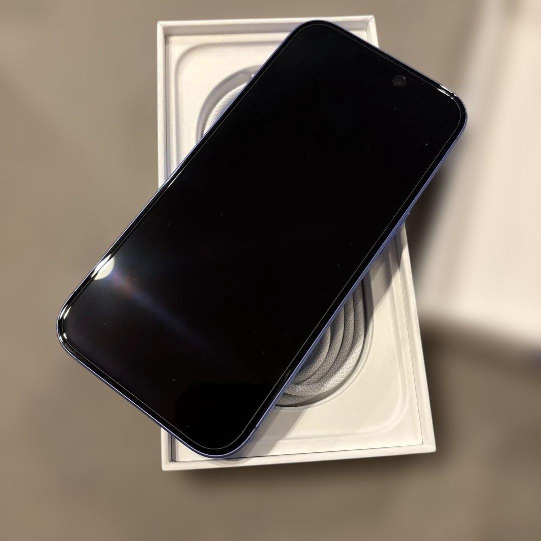 は*る様 Apple iPhone 16 ブルー 128GB 箱付き