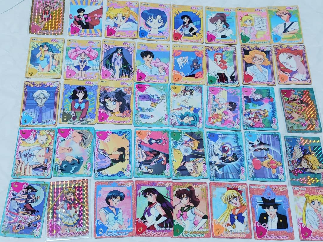 セーラームーン　カード　バンダイ　カードダス　本弾　セミコンプ