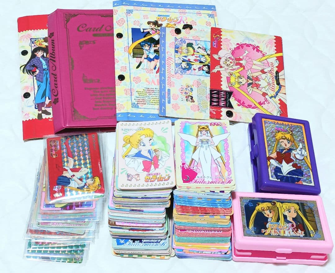 セーラームーン　カード　バンダイ　カードダス　本弾　セミコンプ