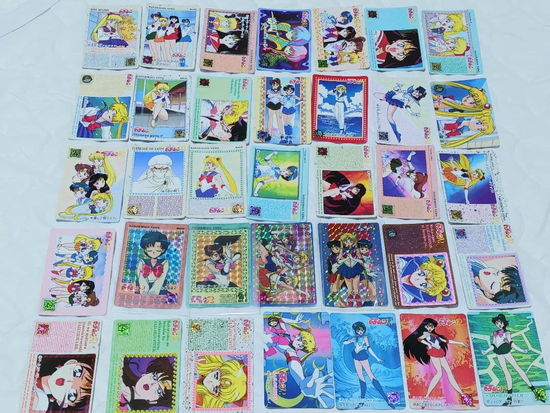 セーラームーン　カード　バンダイ　カードダス　本弾　セミコンプ