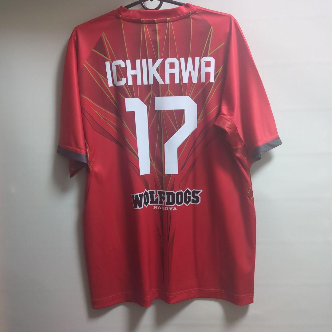 ウルフドッグス名古屋 #17　市川健太選手　ユニホーム　Lサイズ