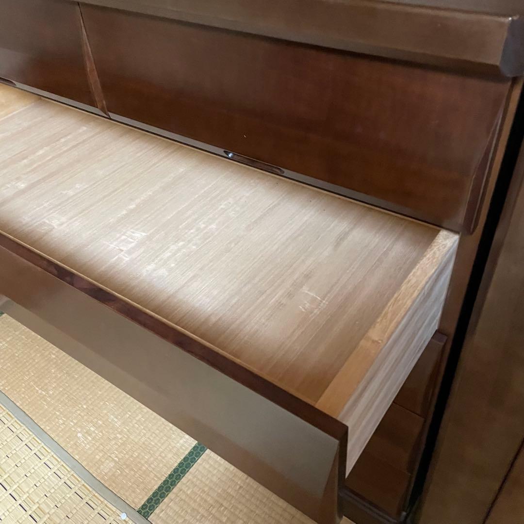 底値到達！　整理ダンス　美品　ブラウン木製チェスト