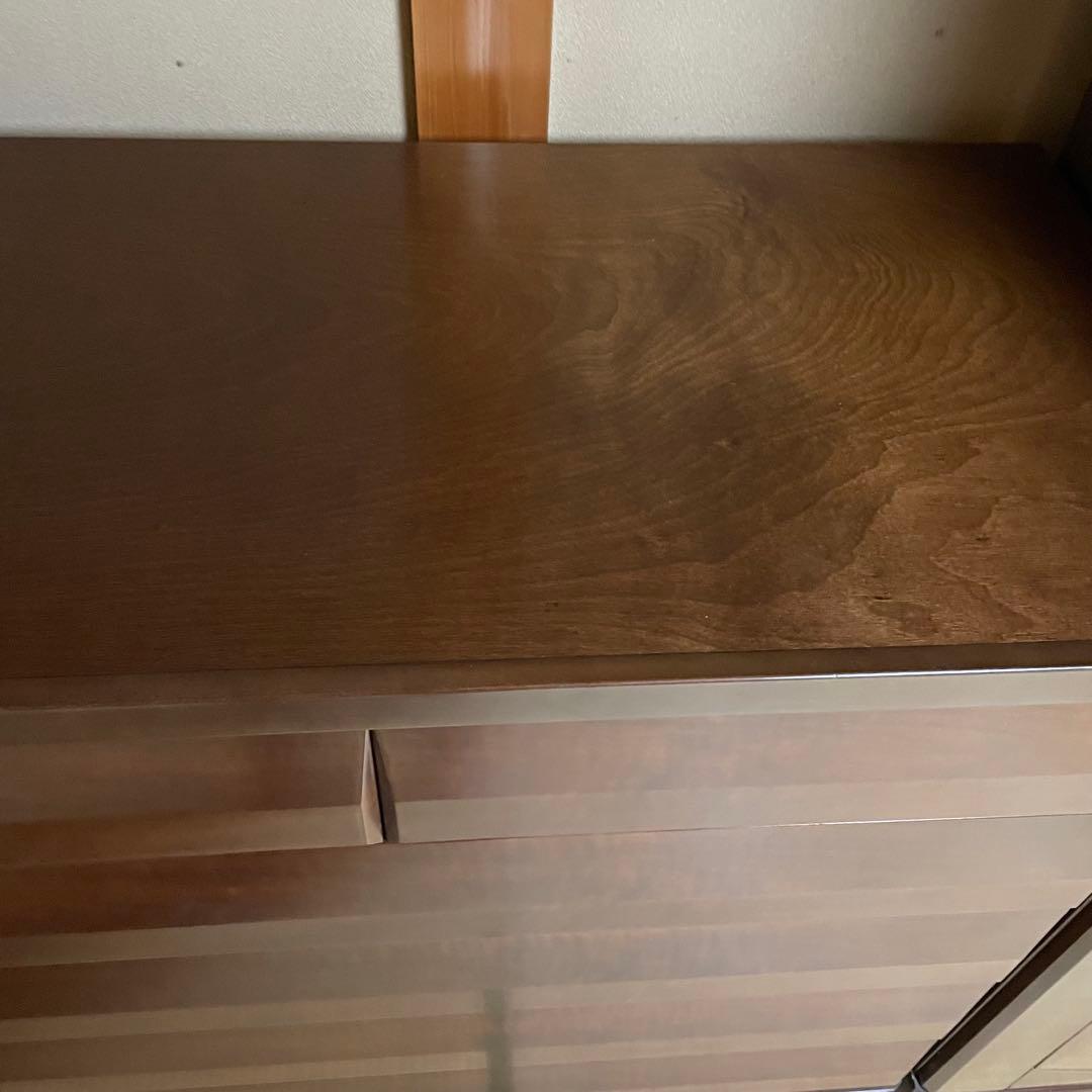 底値到達！　整理ダンス　美品　ブラウン木製チェスト