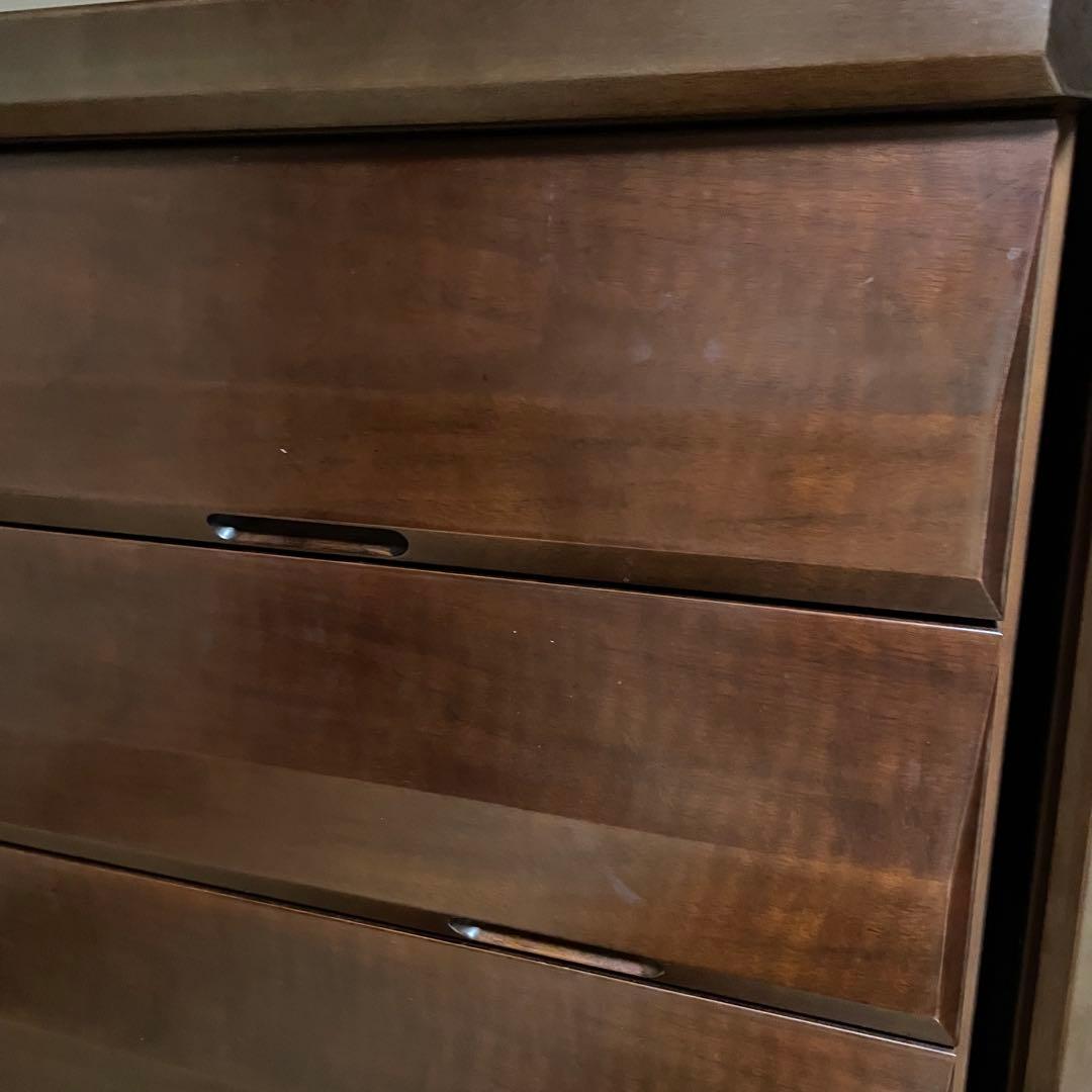 底値到達！　整理ダンス　美品　ブラウン木製チェスト
