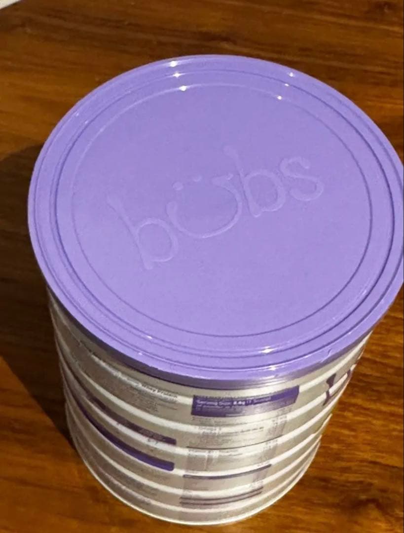 bubs オーガニック粉ミルク ステップ2(6〜12ヶ月)5缶セット