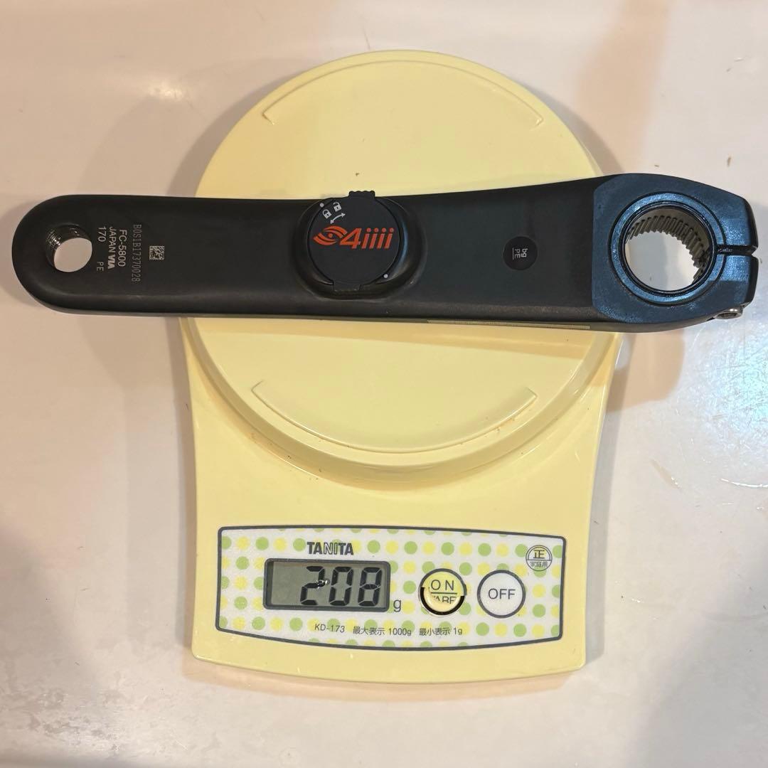 パーツ 4iiii PRECISION POWERMETER FC-5800 170mm