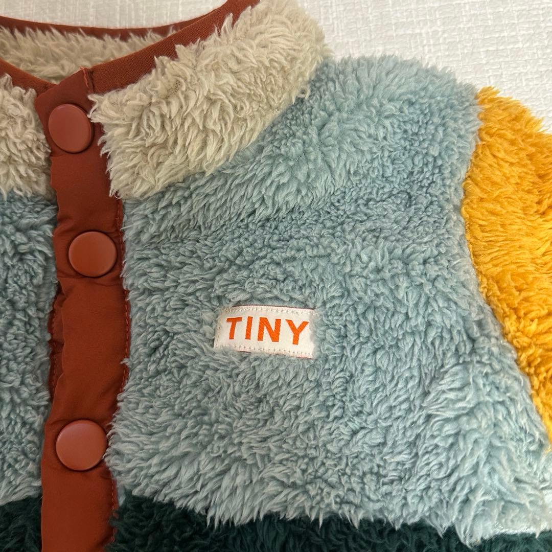 Tinycottons フリース　アウター　ジャンプスーツ