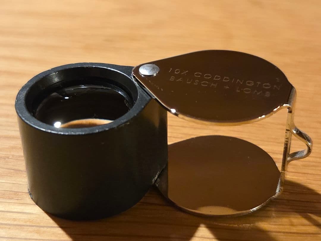 Bausch&Lomb ボシュロム ルーペ アメリカ製10倍 コディントン